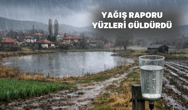 Uşak’ta en çok yağış alan bölge açıklandı