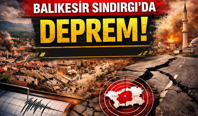 Balıkesir’de 3.1 Büyüklüğünde Deprem