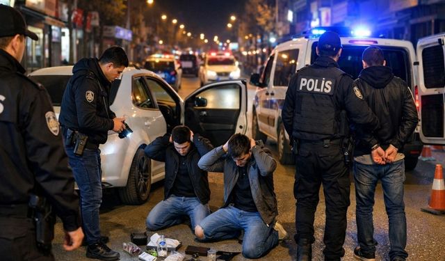 Uşak’ın o ilçesinde yasaklı madde operasyonu