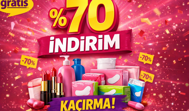 Gratis'te Dev İndirim Başladı