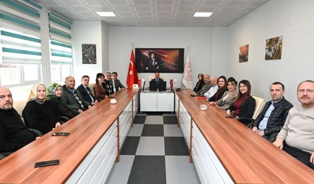 Uşak Milli Eğitim Müdürlüğü İl İzleme ve Değerlendirme Komisyonu Toplandı