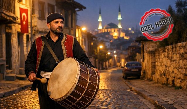 Ramazan ayı boyunca Uşak’ta 52 davulcu çalacak