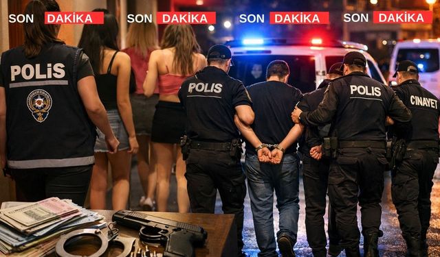 Uşak’ta masaj salonlarına fuh*ş operasyonu: 30 kişi tutuklandı