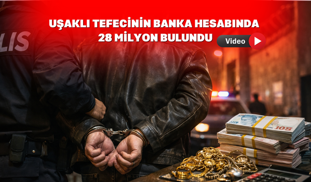 Uşak’ta Tefecilik Yapan Bir Kişi Daha Tutuklandı