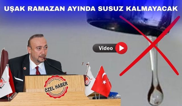 Başkan Yalım’dan Uşaklılara en güzel Ramazan ayı hediyesi