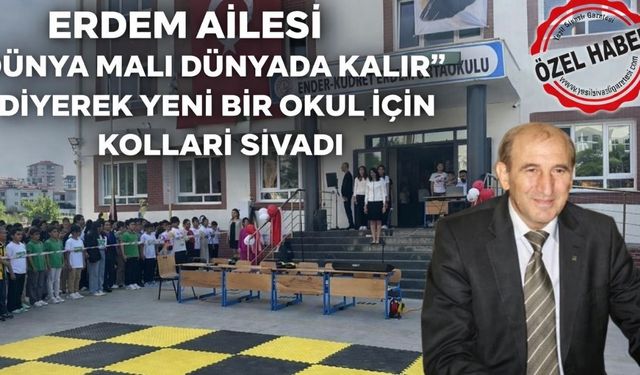 Uşaklı Erdem Ailesi yeni bir hayır işine girişti