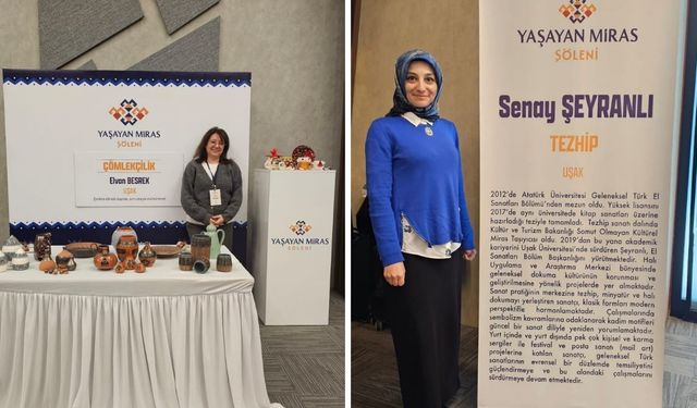 Uşaklı 2 sanatçı Uşak’ın kültürel miraslarını tanıtıyor