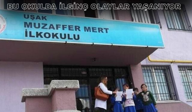 Uşak Muzaffer Mert İlkokulu’nda “Paylaşımımı beğenmedin” cezası