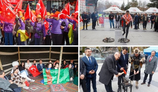 Uşak’ta Nevruz Bayramı coşkulu bir şekilde kutlandı