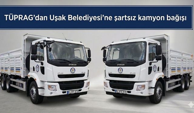 Uşak Belediye Meclisi oy birliği ile kamyonları kabul etti