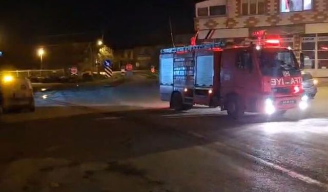 Kalorifer Kazanı Alev Aldı