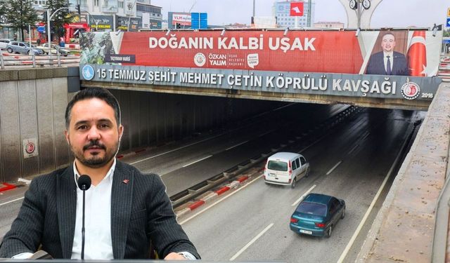 AK Parti Uşak İl Başkanı Yaşar; “Özkan Yalım fotoğraflarını kaldırın”