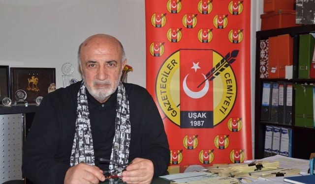 Uşak Gazeteciler Cemiyeti’nden Yılmaz Özdil’e teşekkür