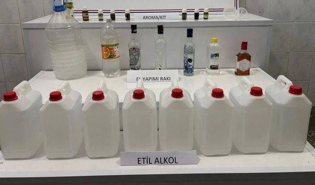 Uşak’ta Evde Üretim İfşa Edildi