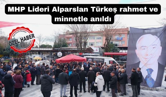 MHP ‘nin Kurucu Lideri Türkeş Uşak’ta Anıldı