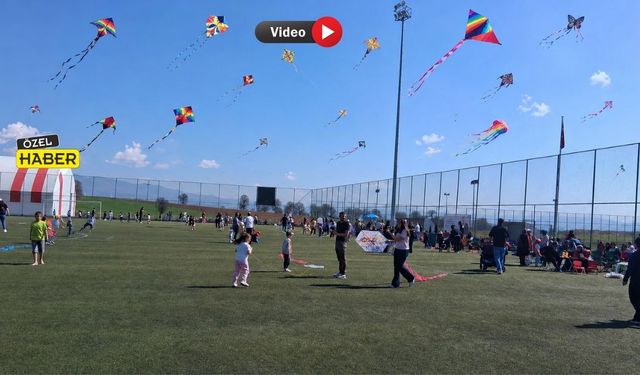Uşak'ta Uçurtma Şenliği Düzenlendi