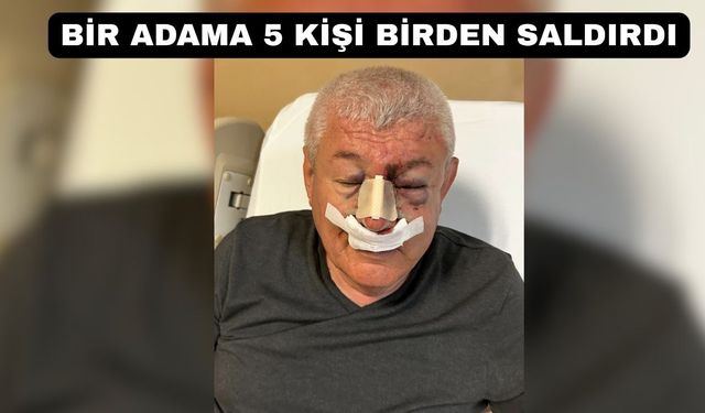 Uşak’ta Çirkin Saldırı; Mahmut Uludağ’ın Burnunu Kırdılar