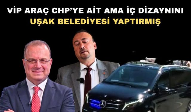 Gazeteci Fatih Atik: “VİP Aracın İç Donanımını Uşak Belediyesi Yaptırdı”