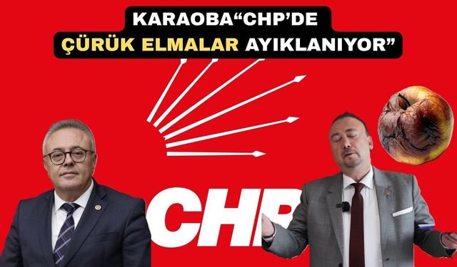 CHP Uşak Milletvekili Karoba Yalım’ı Çürük Elmaya Benzetti