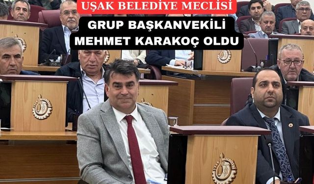 CHP Uşak Belediye Meclis Grubu Tanıdık Bir İsme Emanet