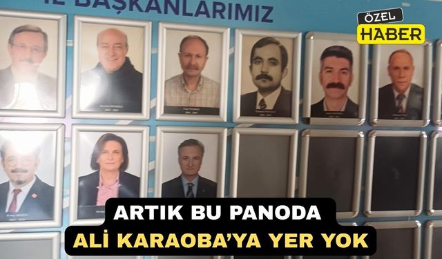CHP Uşak İl Örgütünün hedefinde Ali Karaoba var
