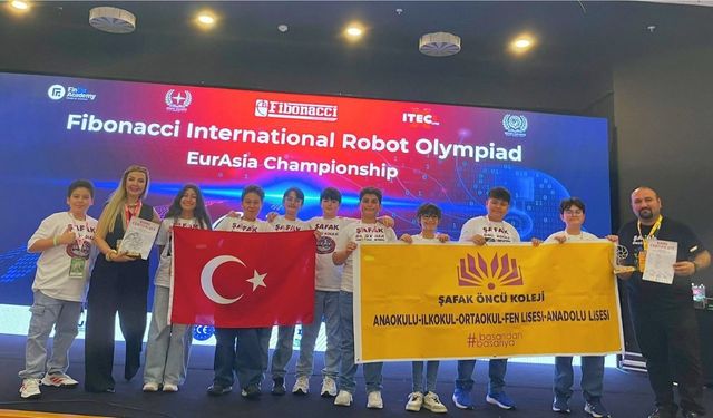 Uşak Ortaokul Robotik Takımlarından Uluslararası Gurur
