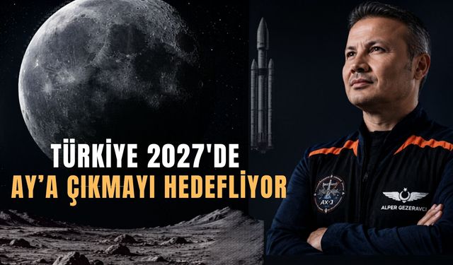 Türkiye 2027'de Ay'a Çıkmayı Hedefliyor