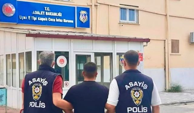 Uşak polisi 6 yıldır aranan firariyi yakaladı