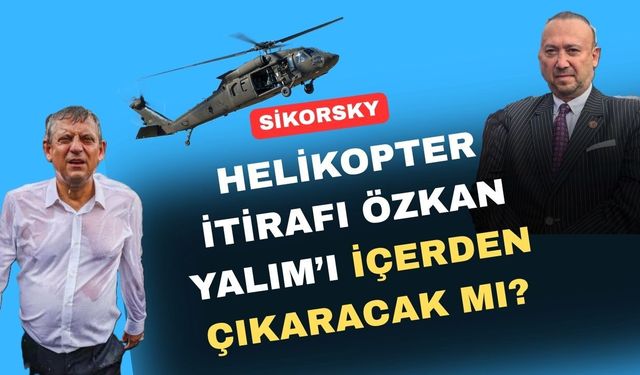 Tutuklu Uşak Belediye Başkanı Yalım’dan helikopter itirafı