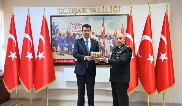 Uşak Valisi Kartal’dan Jandarma Teşkilatının 187. Yıl Kutlaması
