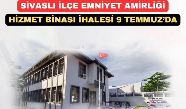 Uşak’ın Sivaslı İlçesine Yeni bir Emniyet Amirliği Binası Yapılıyor