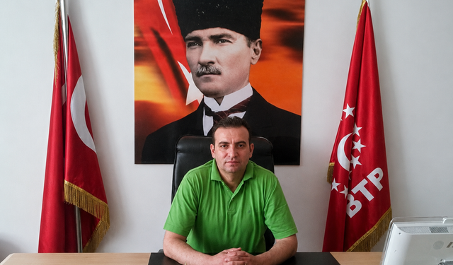 BTP Uşak İl Başkanı Halil İbrahim Çakın: "Üye artışında birinciyiz”