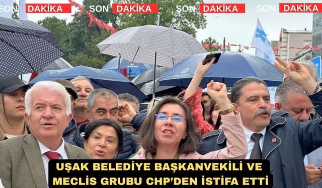 Uşak Belediye Başkanvekili ve Üyeleri Yeni Partili Oldu