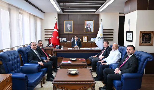 İzmir BİK Müdürü Osman Başeğmez Uşak’ı Ziyaret Etti