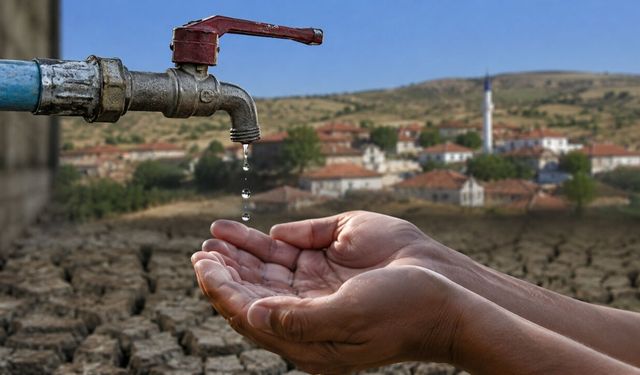Uşak Yoncalı'da Su Kesintisi Vatandaşları Çileden Çıkardı