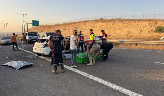 Şanlıurfa'da Feci Kaza : 2 ölü, 8 yaralı