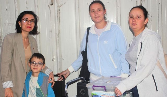 Uşak Belediye Başkanvekili Özkan’dan Kas Hastası Kardeşlere Destek