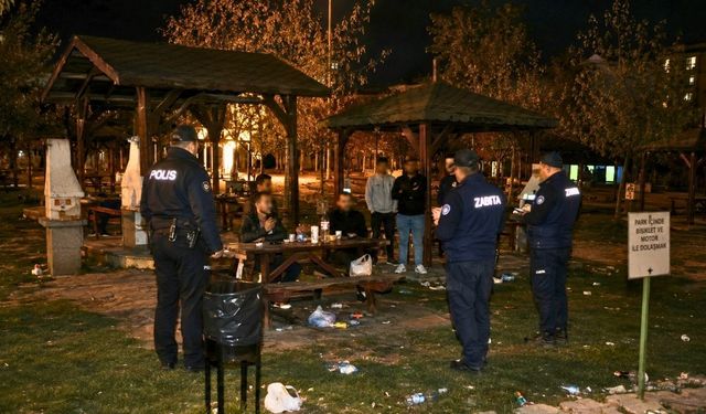 Uşak’ta Sokakta Alkol Alanlara Ceza Yağdı