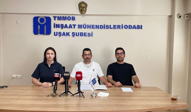 Uşak’ta Deprem Uyarısı: “Yapı Stoku Hala Belirsiz”