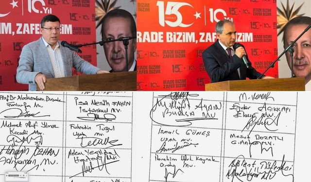 AK Parti Uşak Milletvekillerine  Çerçeve Yasa Tepkisi
