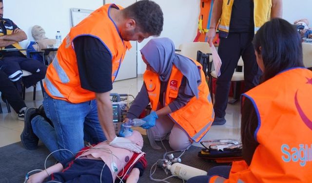 Uşak’ta 112 Personeline 5 Günlük Yoğun Eğitim