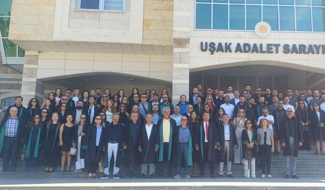 Uşak Baro Başkanı Özgür Boz; “Hukuka Güven Alarm Vermektedir”