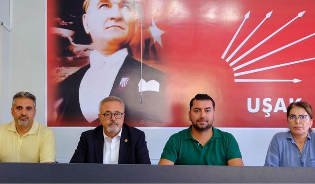 CHP Uşak İl Başkanı Ocakoğlu; “Okul Zili Çalıyor Faturası Veliye Çıkıyor”