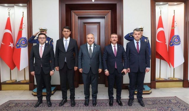 Uşak’ın Asayiş Faaliyetleri Ankara’da Görüşüldü