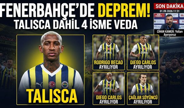 Fenerbahçe 4 İsimle Yollarını Ayırıyor..!