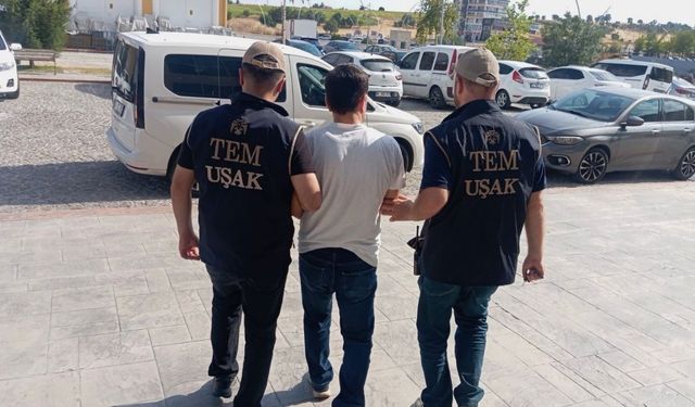 Uşak’ta Kesinleşmiş 6 Yıl Cezası FETÖ Firarisi Yakalandı