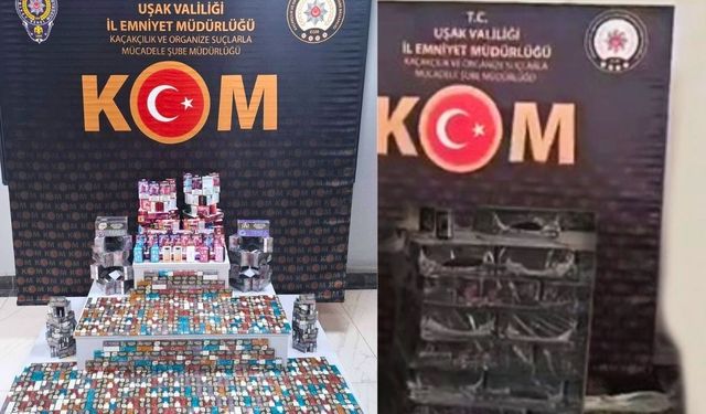 Uşak’ta Bozuk Gıda Satan ve Kaçak Tütün Yakalatanlara Adli İşlem Yapıldı
