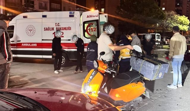 Yeni Aldığı Motoruyla Uşak’ta Kaza Yaptı