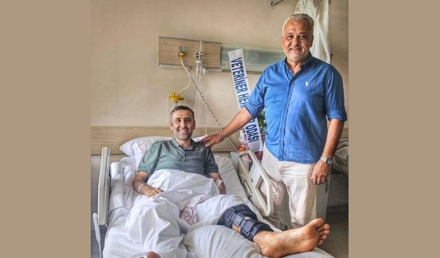 Uşak İl Tarım ve Orman Müdürü Serkan Bilir’in Bacağı Kırıldı