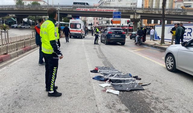 Uşak’ta Yaşlı Adama Tır Çarptı! Olay Anı Kameralara Yansıdı